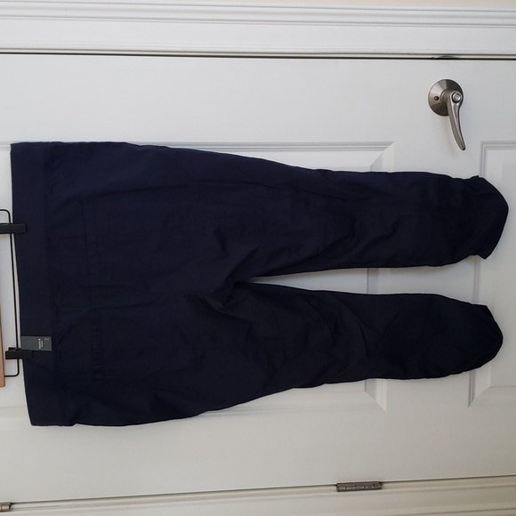 Torrid Women's Navy Stretch Cropped Poplin Pant - Size 2X - Picture 3 of 14